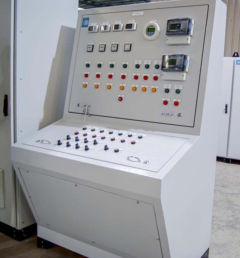 Control panel board for industrial automation system
