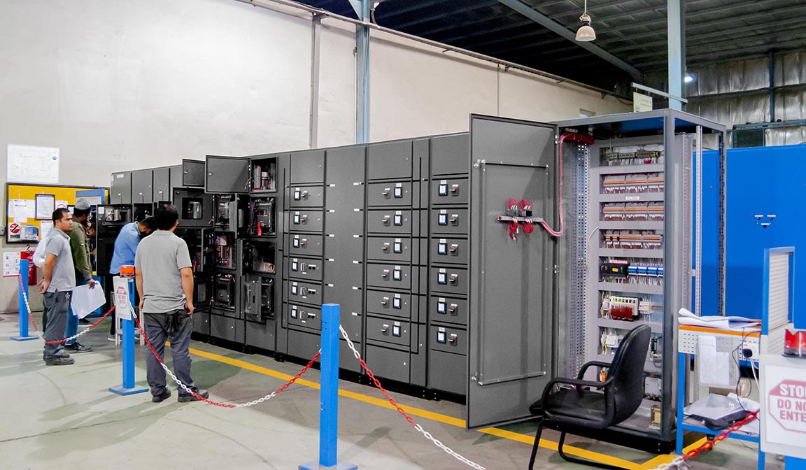 Low Voltage Switchgears manufactured by EAMFCO