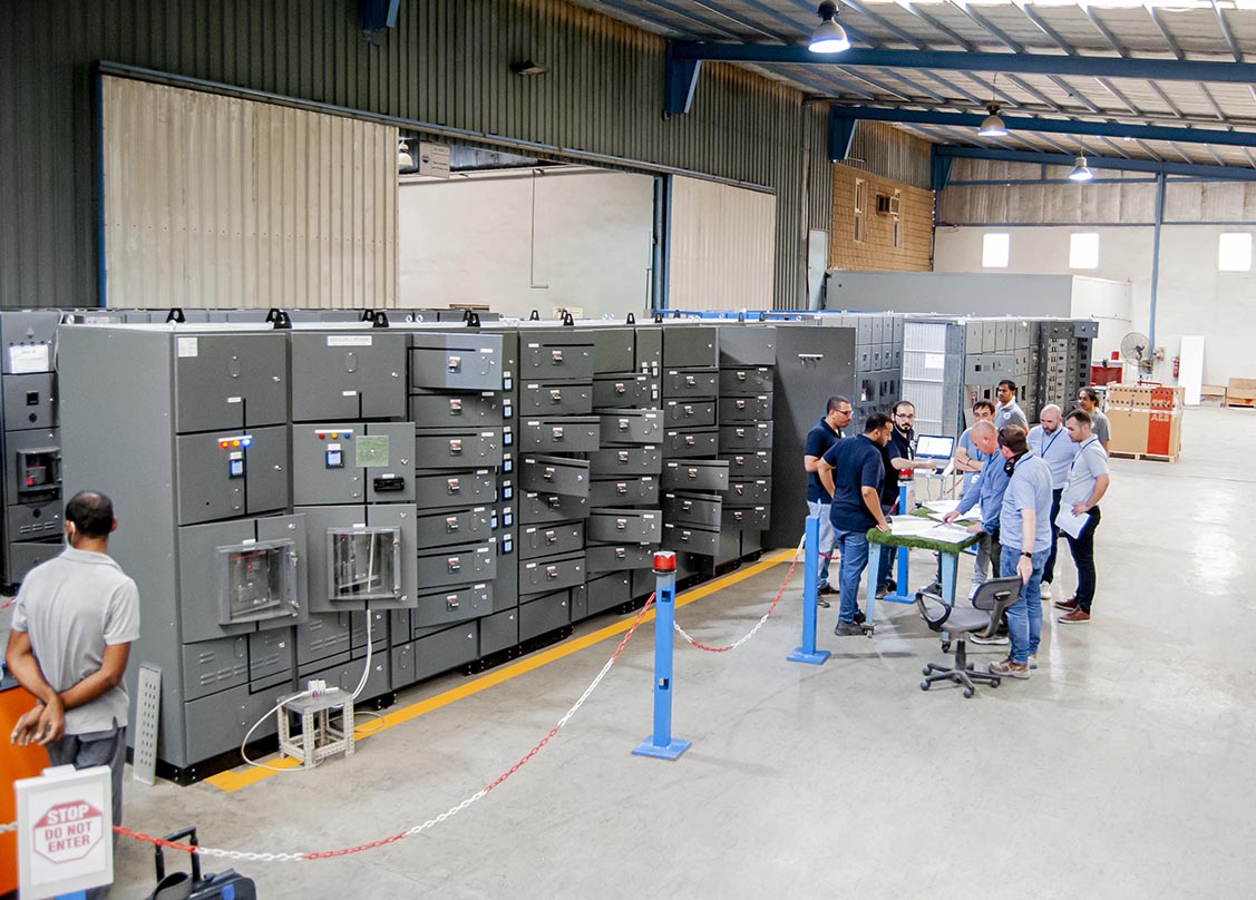 Low Voltage Switchgears manufactured by EAMFCO