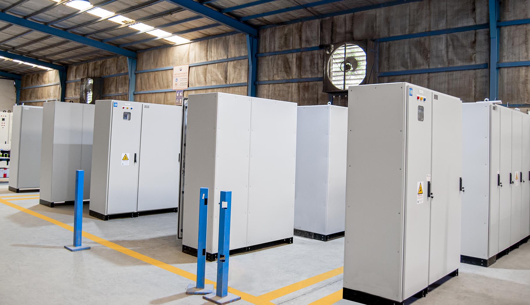 low voltage switchboards manufactured by EAMFCO