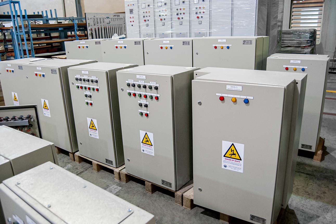 mdb and smdb panels manufactured by EAMFCO in Saudi Arabia