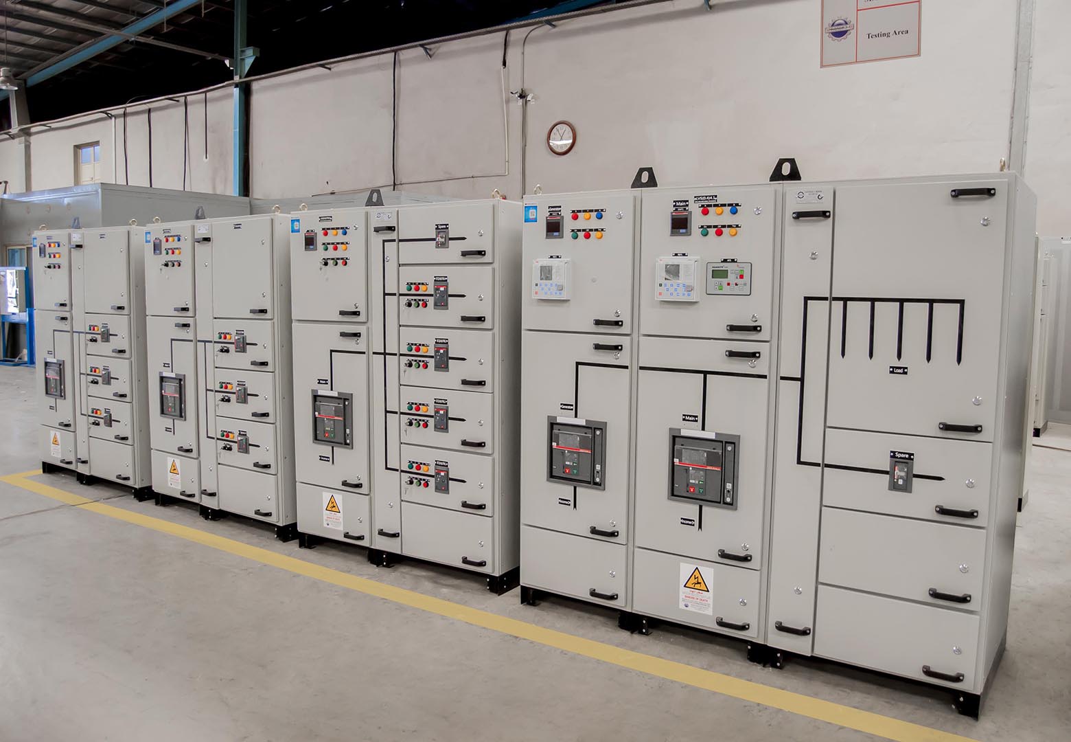 low voltage switchboards manufactured by EAMFCO in Saudi Arabia
