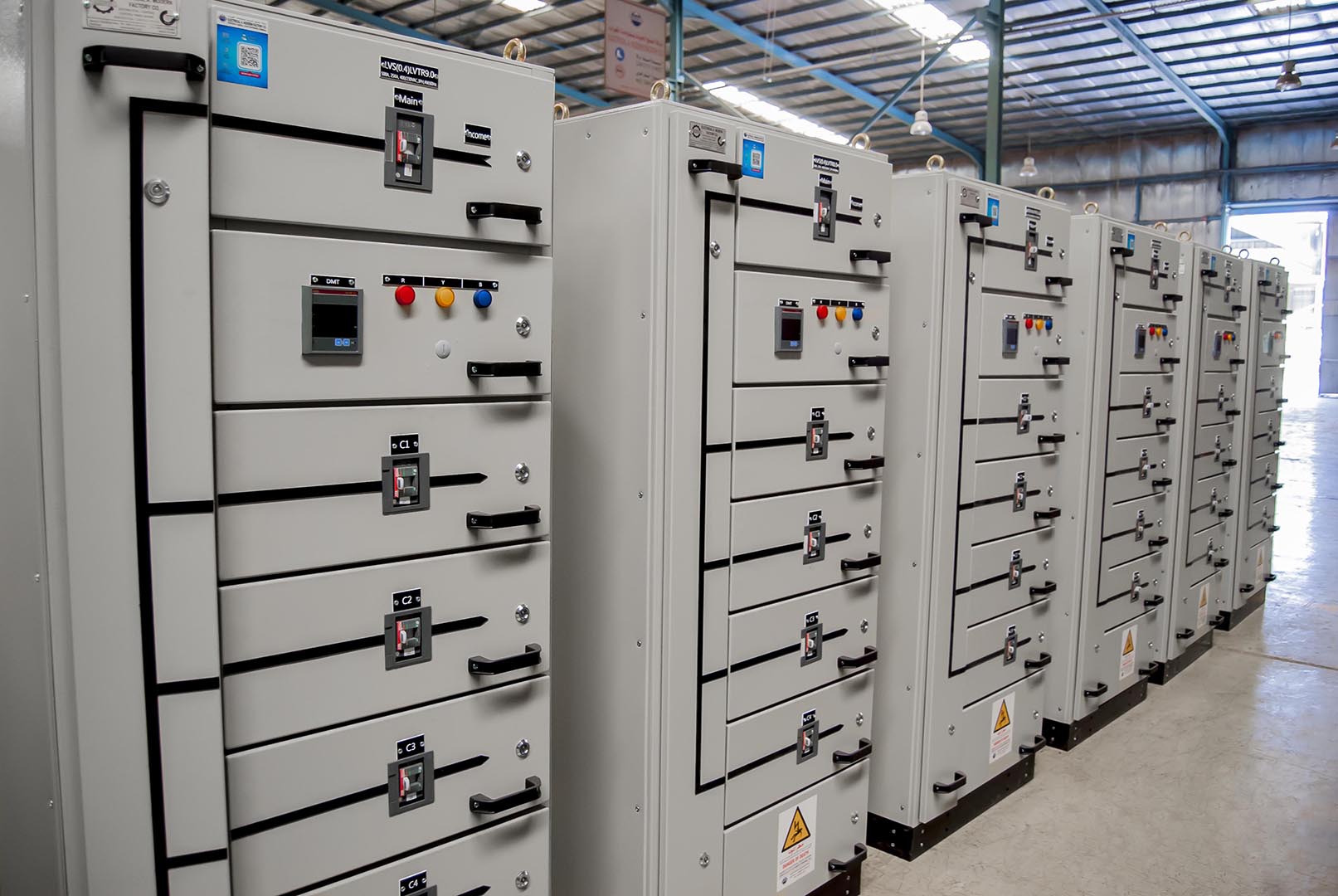 switchboard panels manufactured by EAMFCO in Saudi Arabia