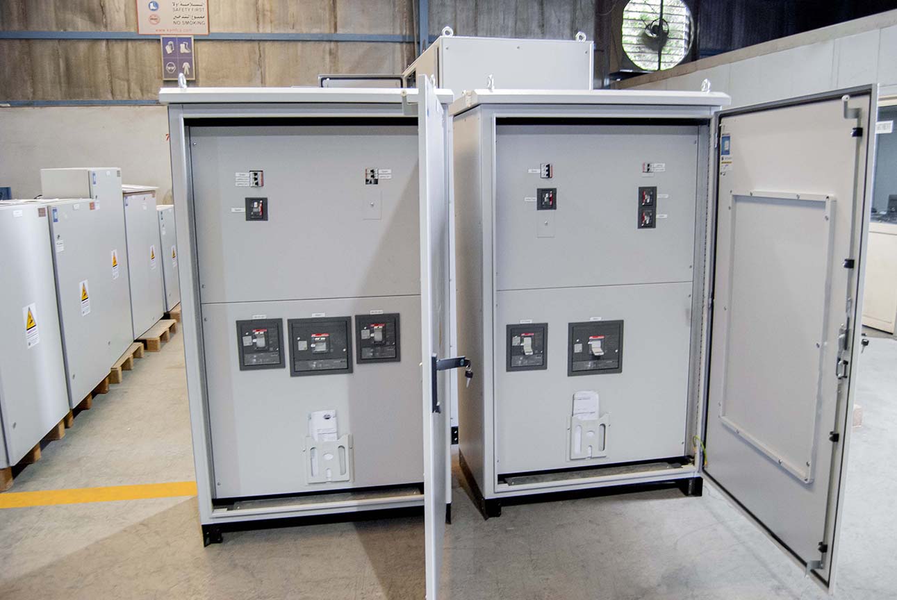 Distribution Panels manufactured by EAMFCO in Saudi Arabia