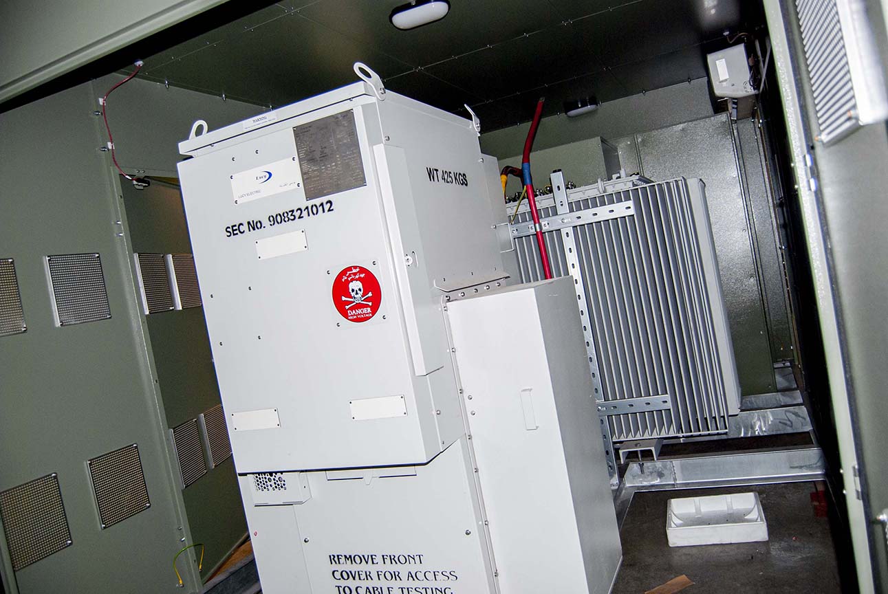 Package Substation and RMU manufactured by EAMFCO in Saudi Arabia