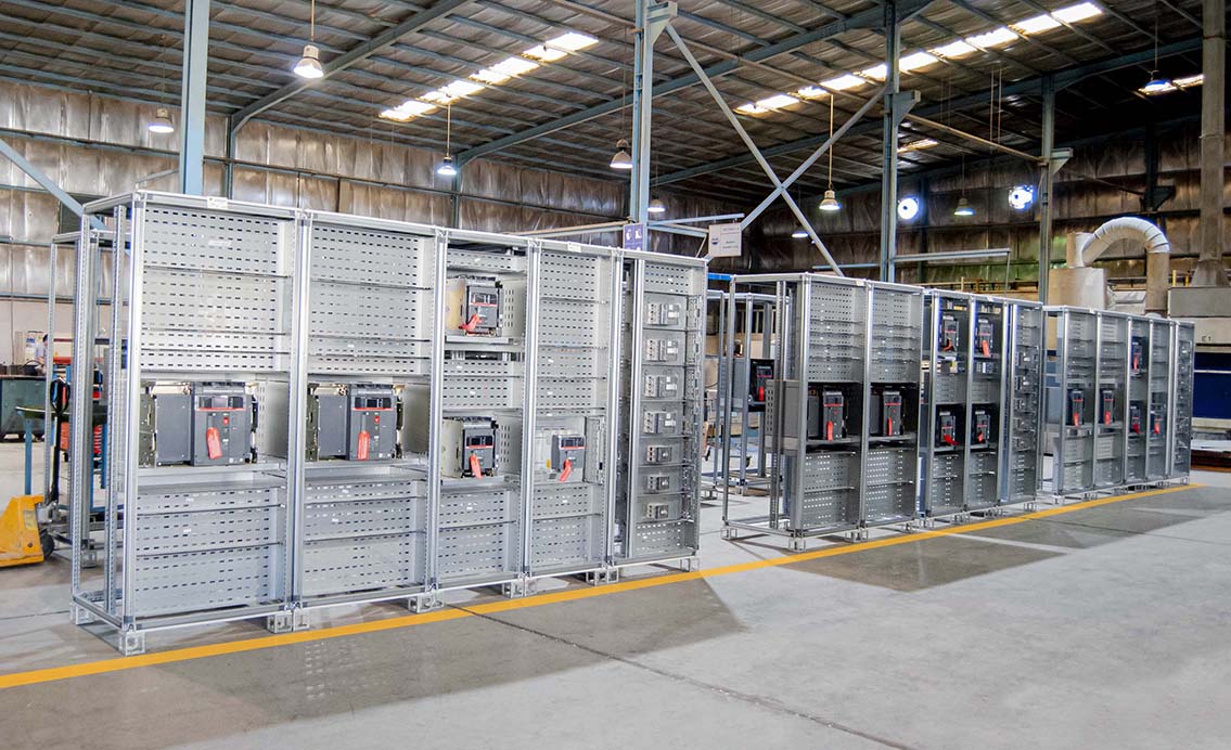 Distribution panel boards manufactured by EAMFCO in Saudi Arabia