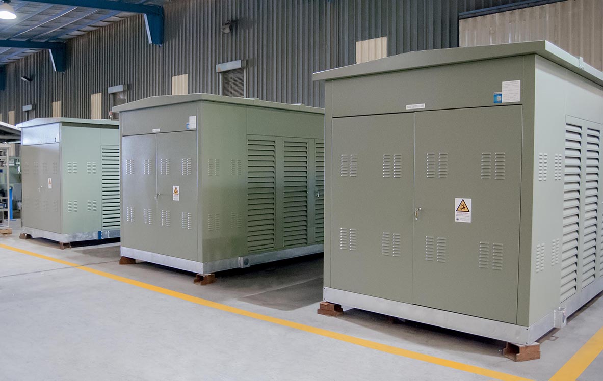 Package Substation manufactured by EAMFCO in Saudi Arabia