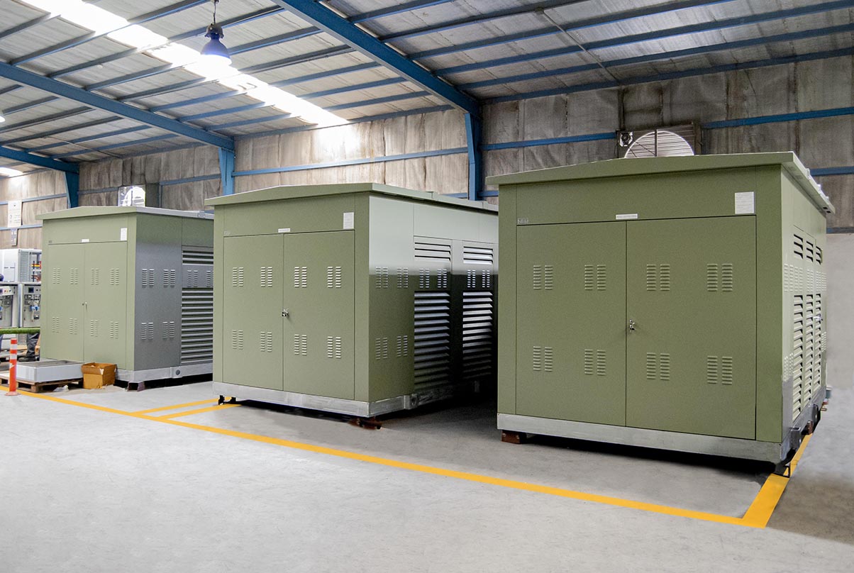 Package Substation manufactured by EAMFCO in Saudi Arabia