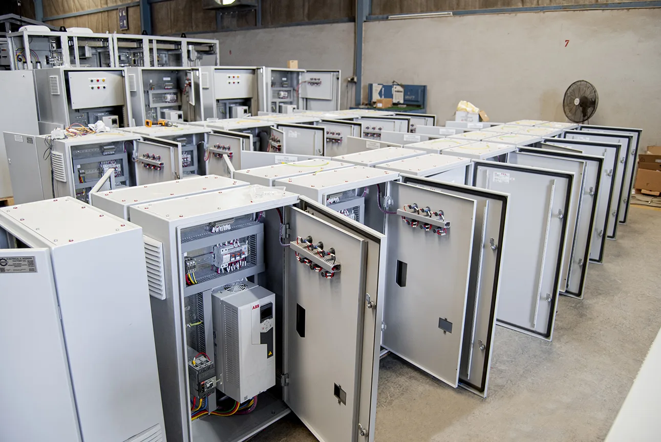 Low Voltage Switchboard Feeder Panel manufactured by EAMFCO in Saudi Arabia