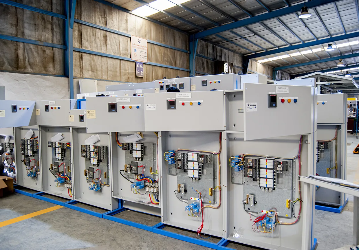 Low Voltage Switchboard Panel Assembly of abb srb box manufactured by EAMFCO in Saudi Arabia