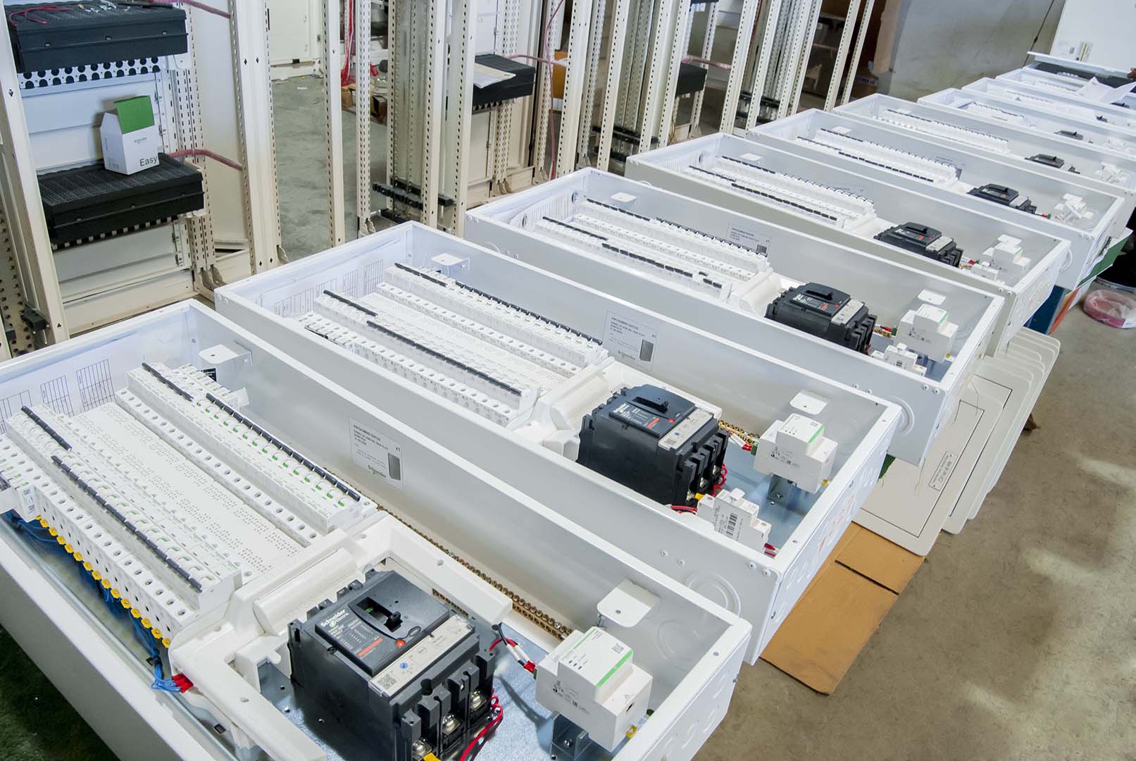 Final Distribution Panels manufactured by EAMFCO in Saudi Arabia