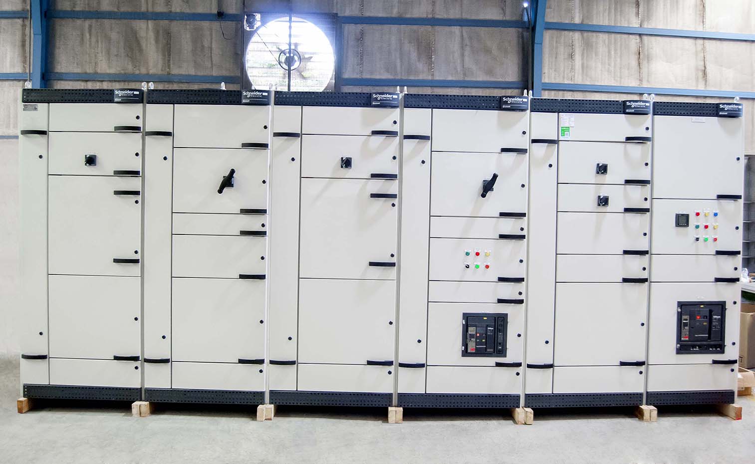 Schneider Blokset Panels manufactured by EAMFCO in Saudi Arabia