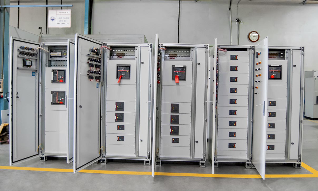low voltage panel boards manufactured by EAMFCO in Saudi Arabia