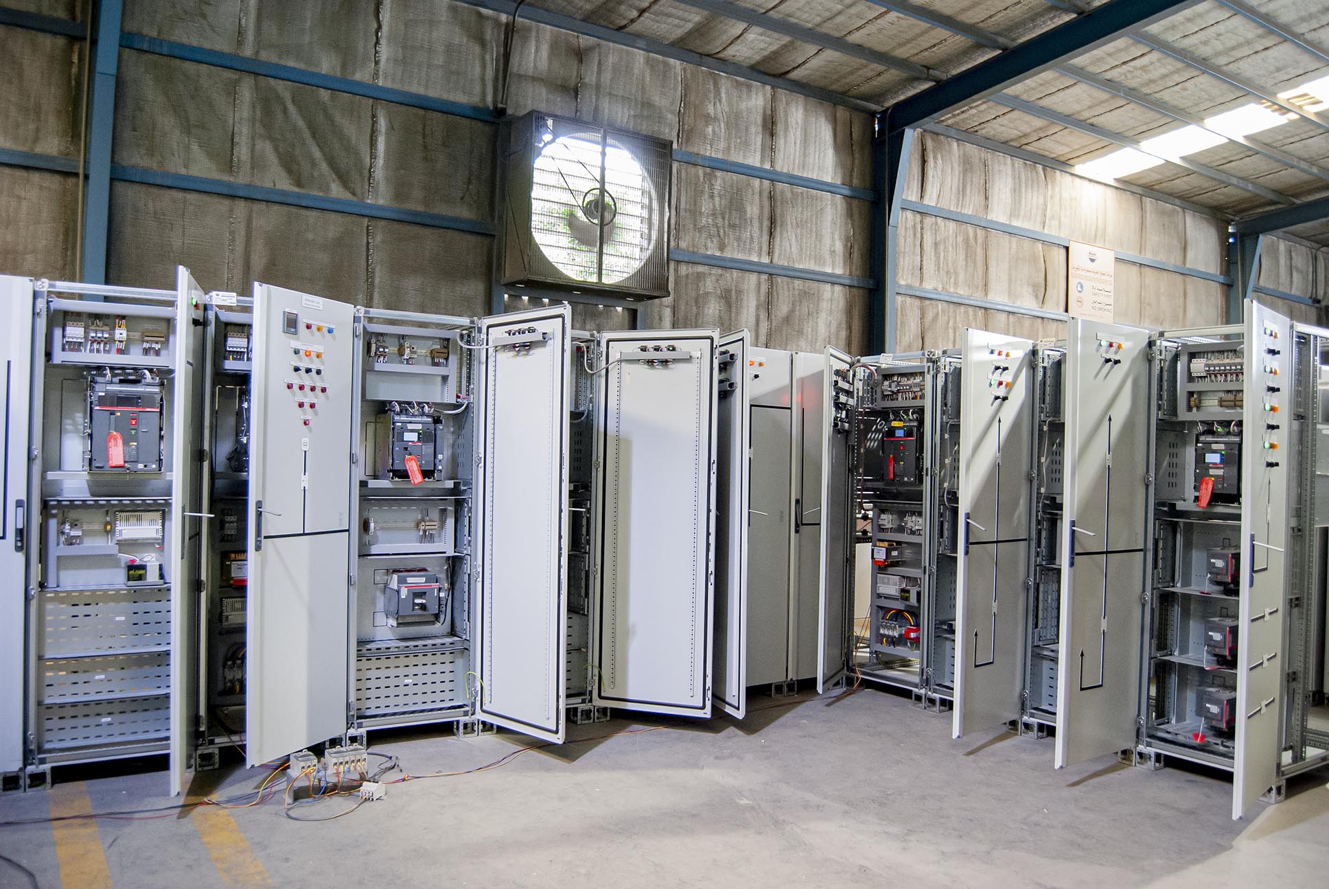 Low voltage panel boards and switchboards for Al Inma Bank Headquarters