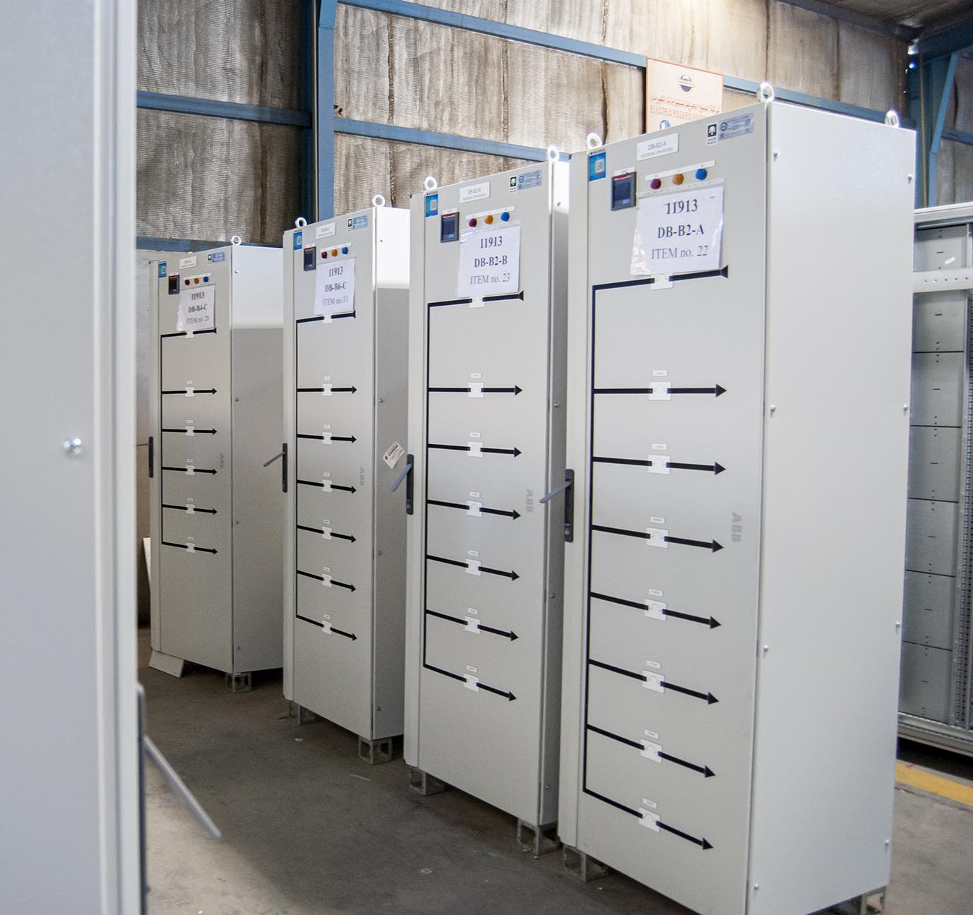 MDB panel boards and low voltage switchboards with ABB System Pro E