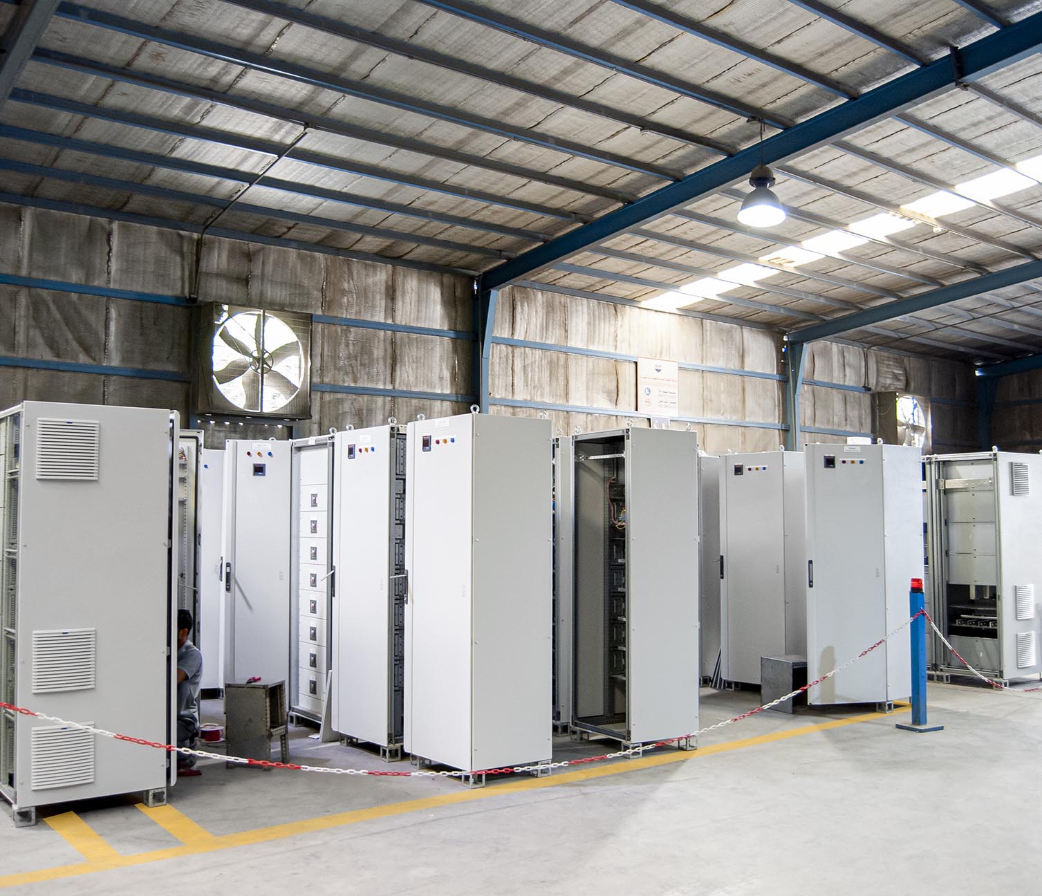 Panel boards, switchboards, and low voltage switchgear by EAMFCO