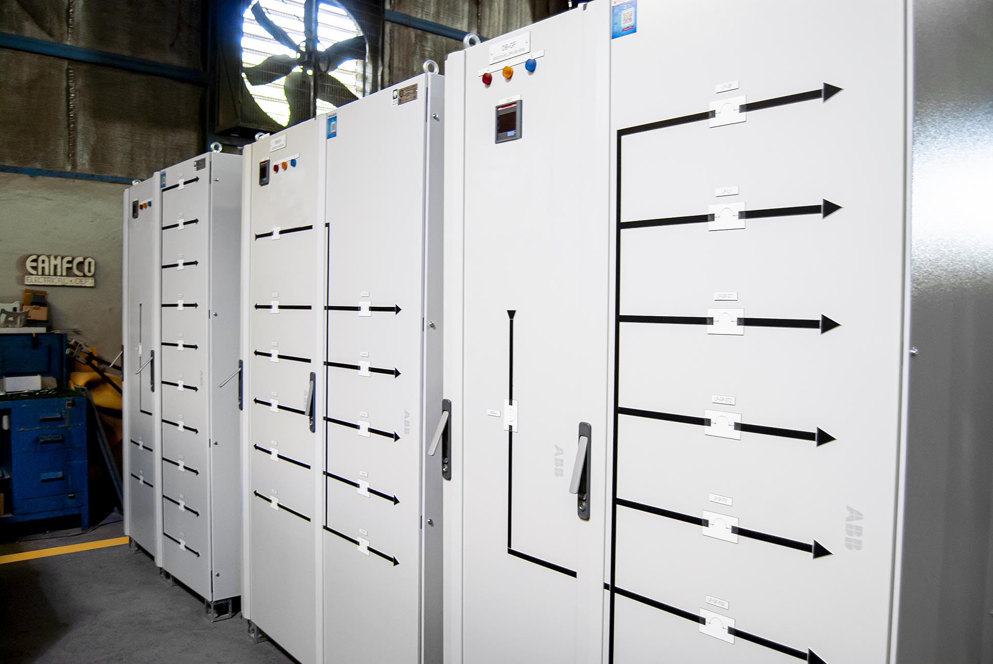 Switchboard, low voltage switchgear, MDB and SMDB panels for Al Inma Bank Headquarters