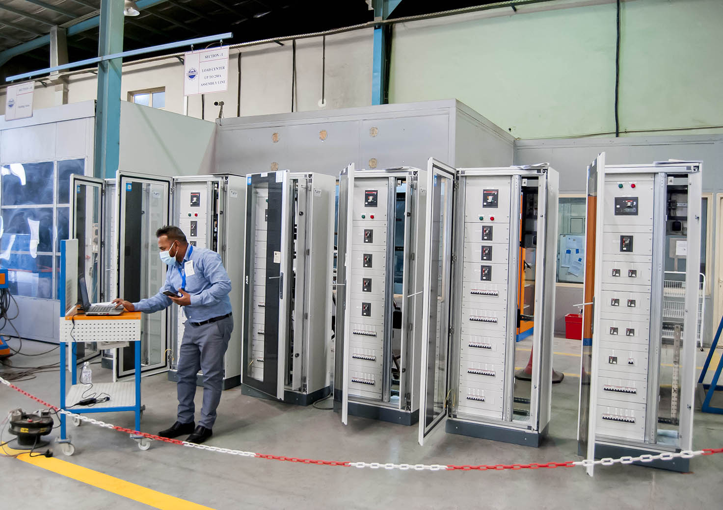 Low Voltage Switchgear manufactured by EAMFCO in Saudi Arabia