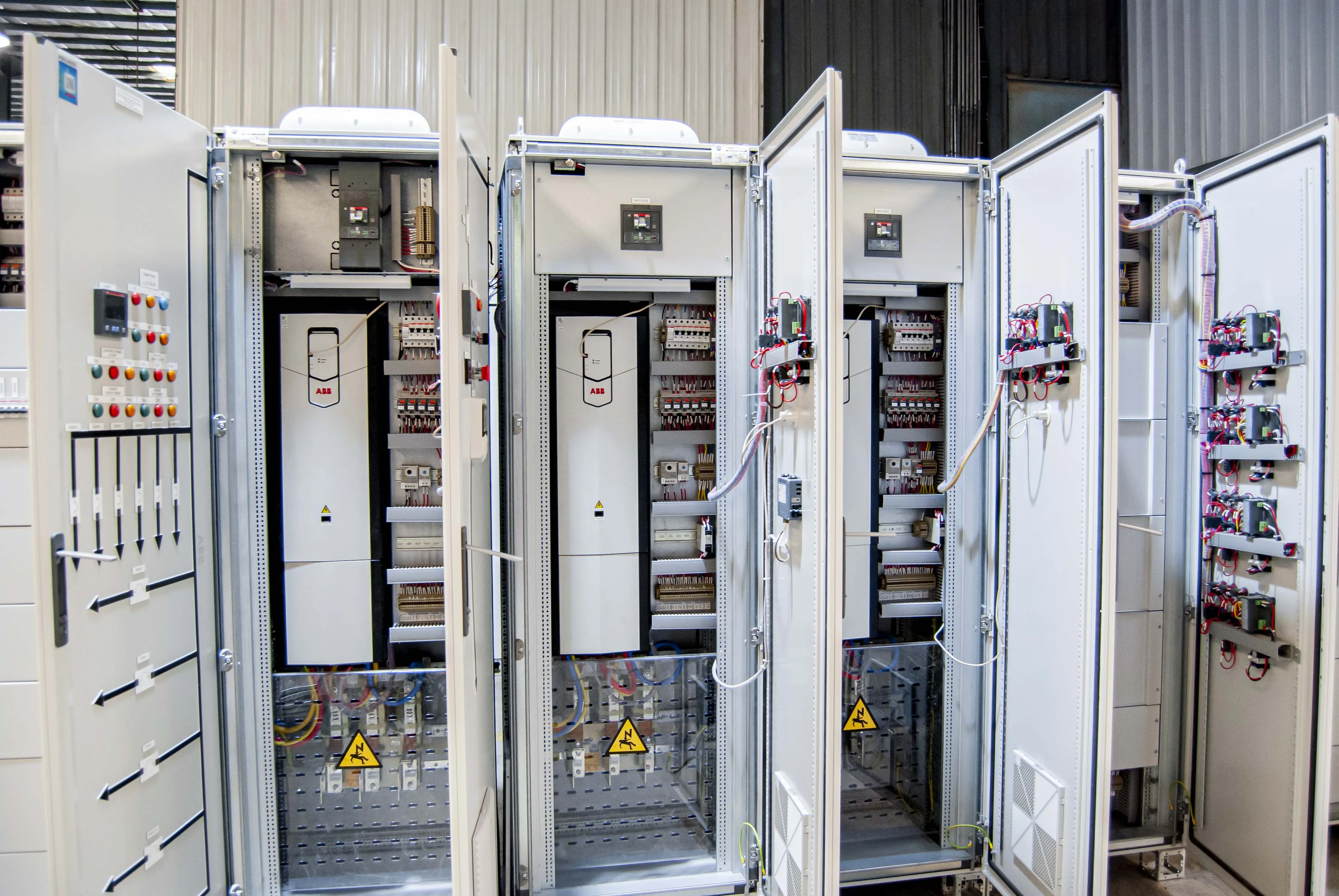 MCC panels for sewage treatment plant pump control in Hafar Al Batin